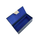 リサイクル可能な高級ギフトボックス 高級ブルー硬い紙箱
