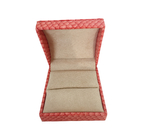 小型ピンク硬紙箱 豪華 ギフトボックス ポータブル ブレスレット 梱包 パーソナライズド 宝石箱