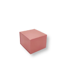 ピンク 折りたたむ磁気 精巧なギフトボックス リサイクルされた紙箱 ギフトボックス