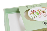 緑のボール紙の滑走の引出しのギフト用の箱の結婚式チョコレート包装