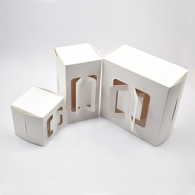購入 アートペーパー折りたたむ透明窓 8x8x4