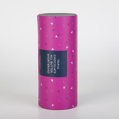 購入 クッキーのための贅沢な食糧ボール紙の筒箱165mm*70mm CMYK online manufacture