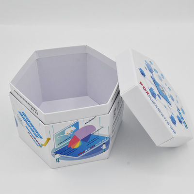 購入 六角形のボール紙の贅沢なギフト用の箱CMYK Custoimzedのサイズ online manufacture