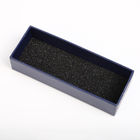 灰色板ふたの黒いスポンジFCSの小さく堅いギフト用の箱