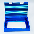 ISO9001化粧品の包装箱のレーザー光線写真折り返しのふたの一つの美顔術は箱を覆う